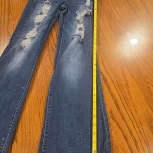 Elite jeans stretchy material flare
